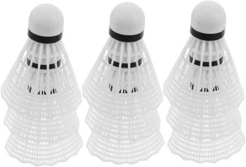 12Pcs Nylon Badminton Shuttlecocks for Lightweight s for Training Replacement for Games Skill Development